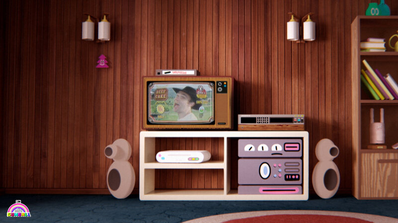 Retro Entertainment Center