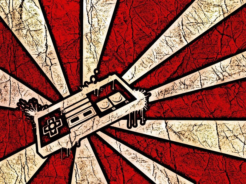 retro game controller design