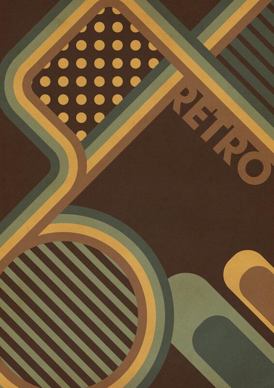 Retro Geometric Pattern