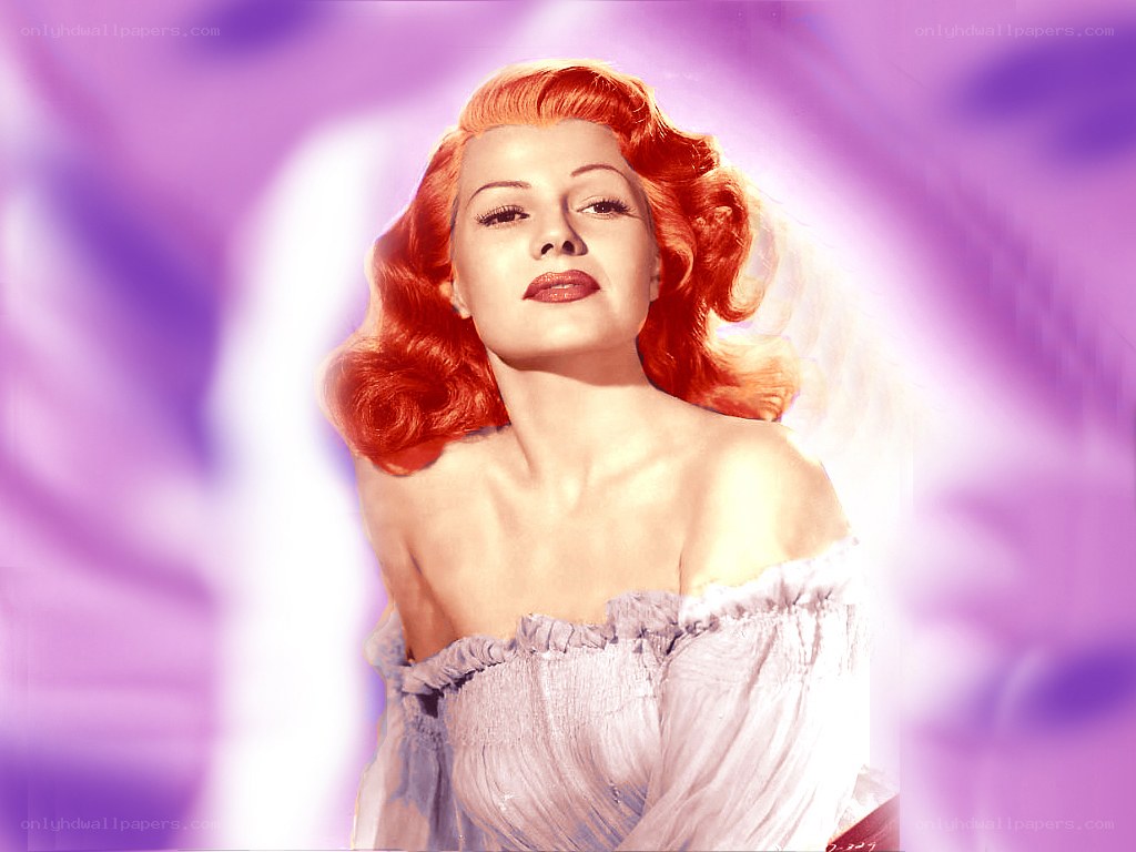 Retro pin-up with red hair