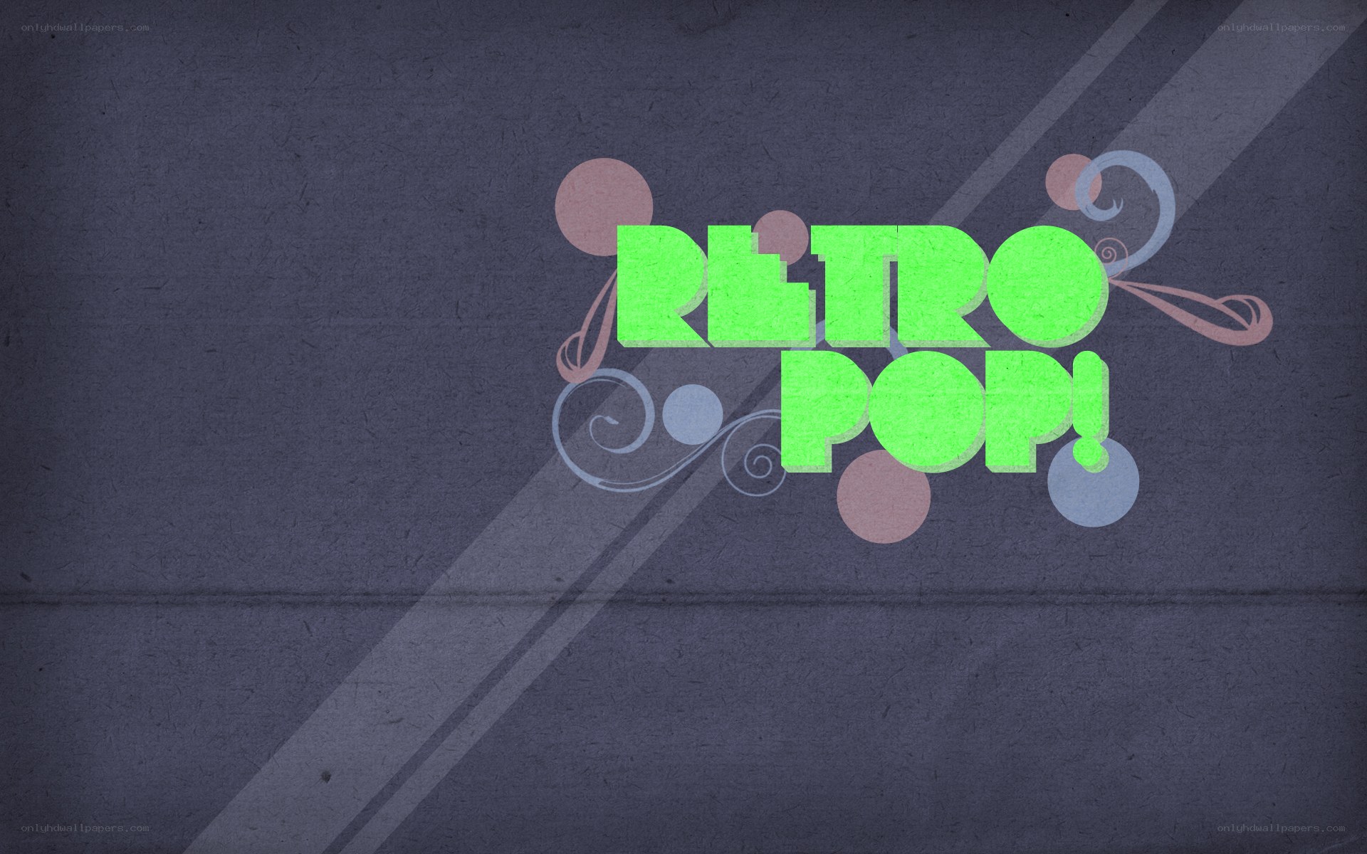 Retro Pop graphic design