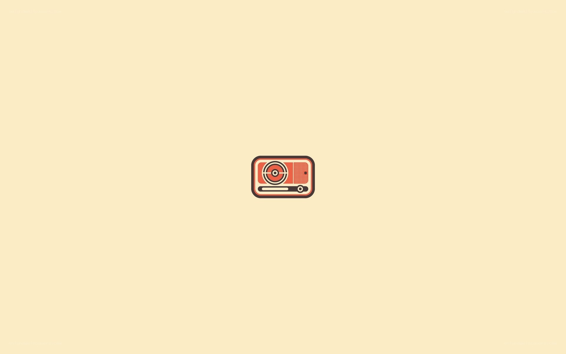 retro radio icon