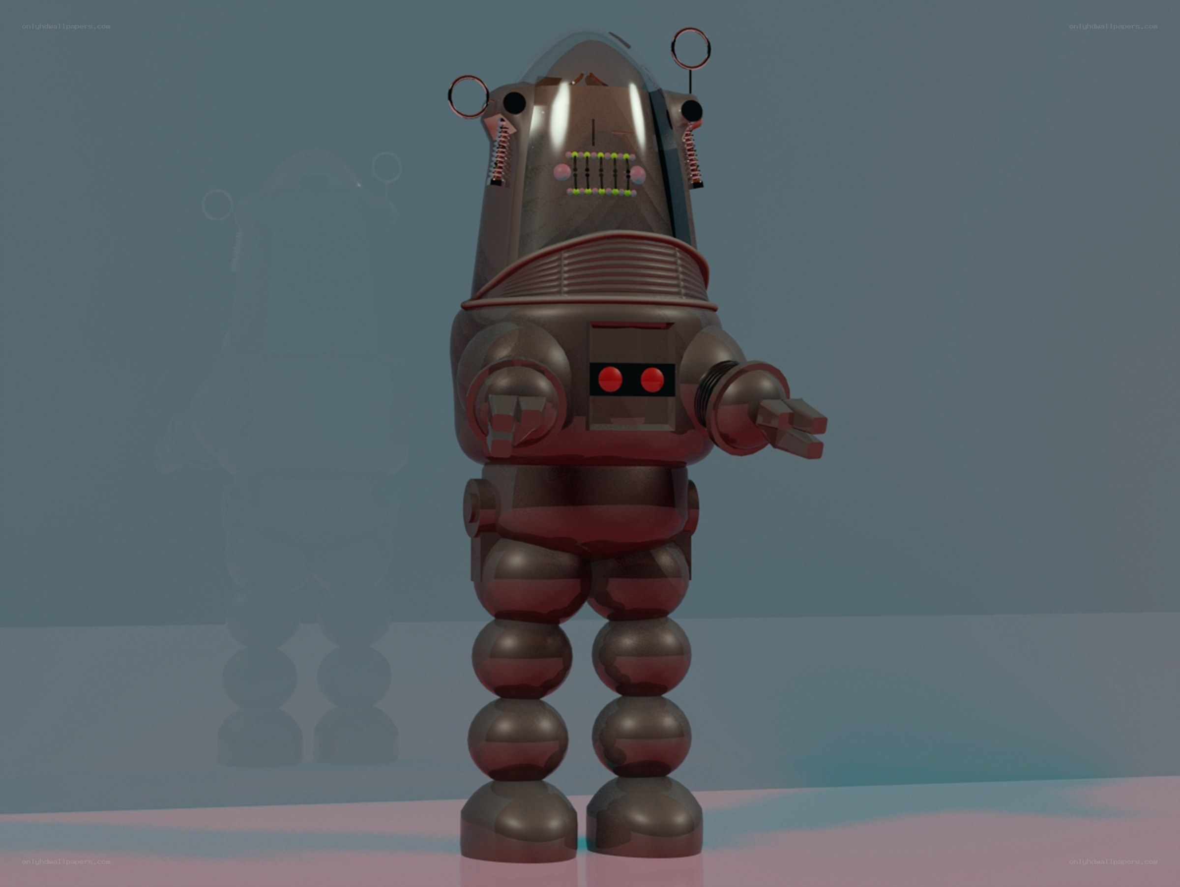 retro robot toy