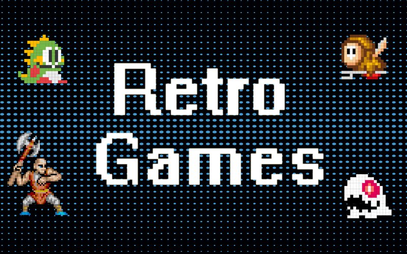 Retro Video Game Characters