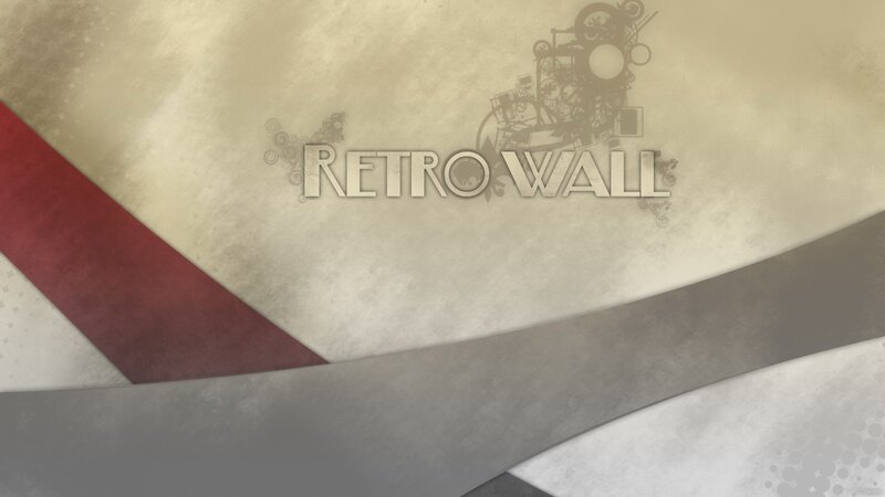 Retro Wall logo design
