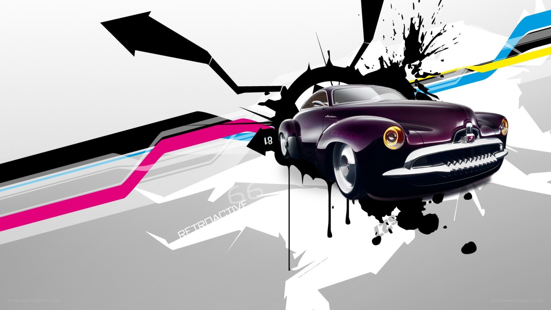 retroactive car art