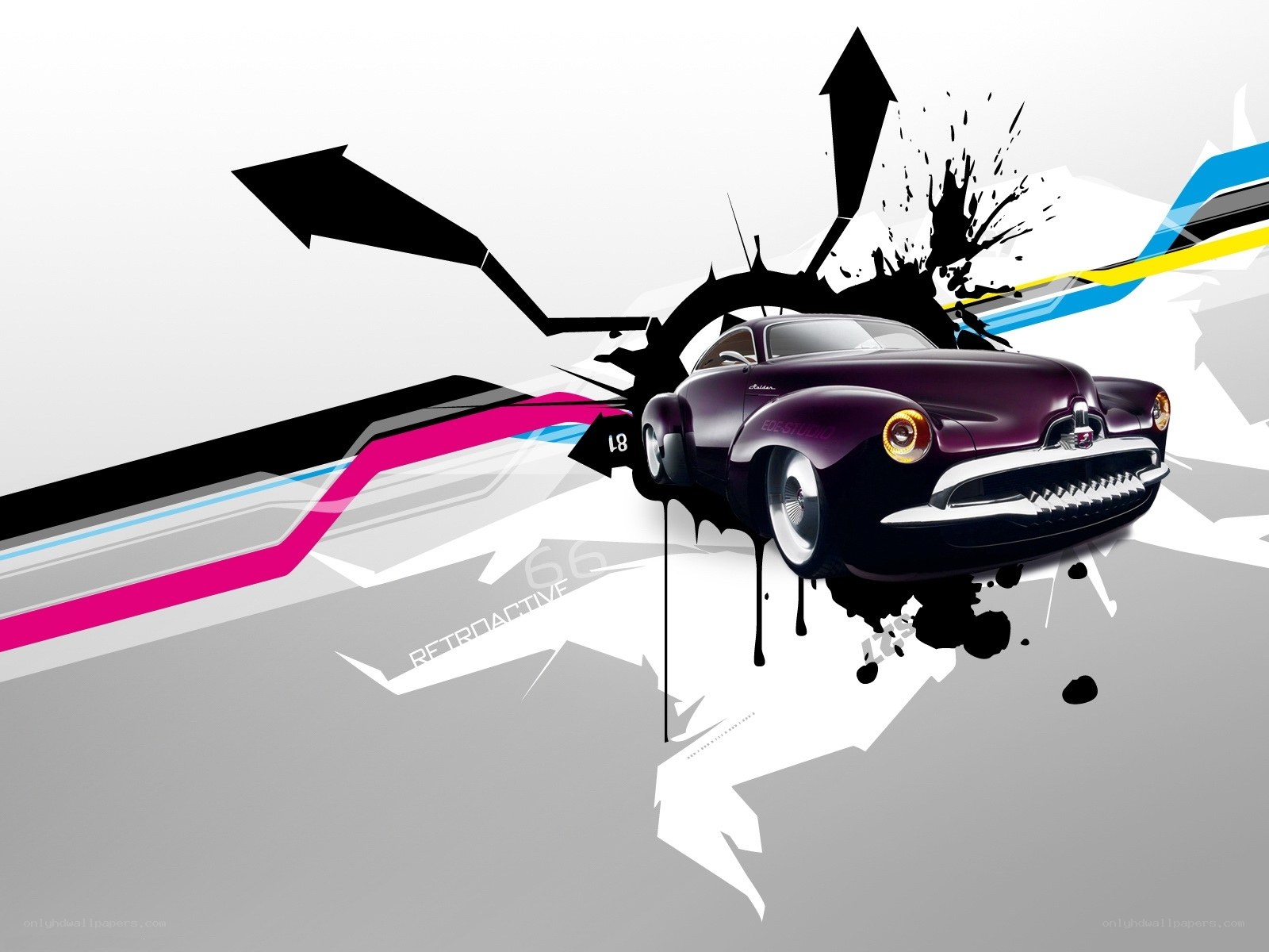 Retroactive car art