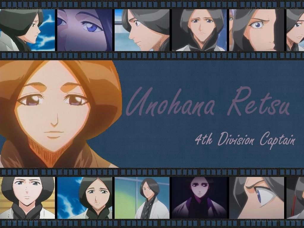 Retsu Unohana character collage