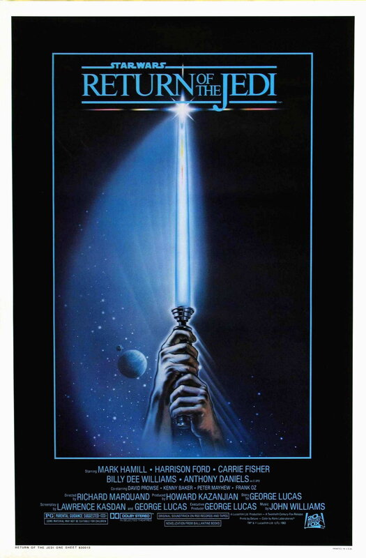 Return of the Jedi movie poster