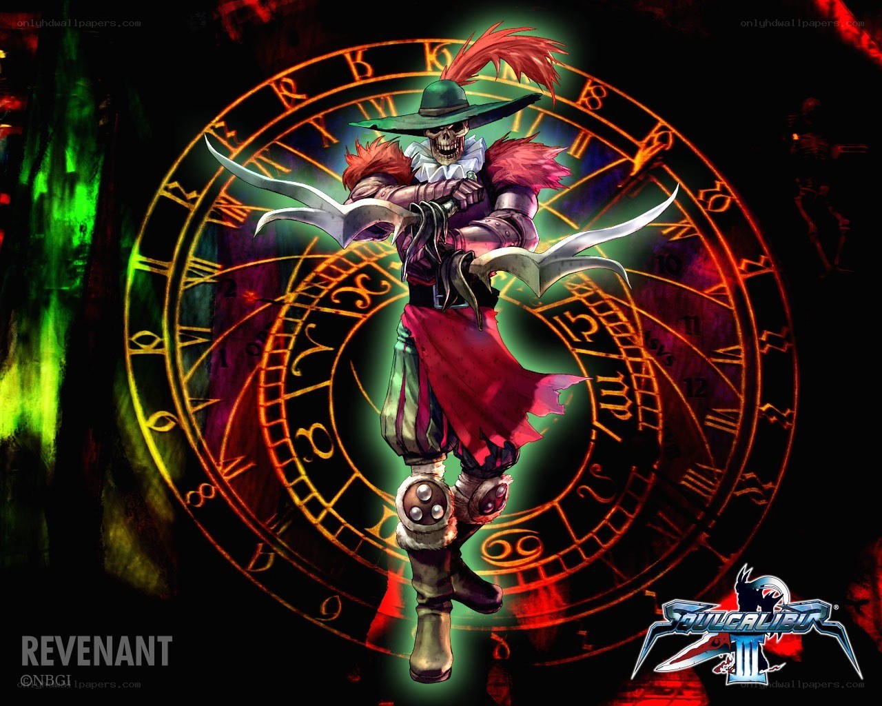 Revenant character from Soulcalibur III