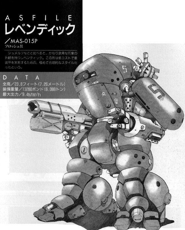Revendick mecha design