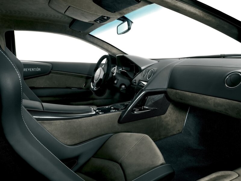 Reventon car interior