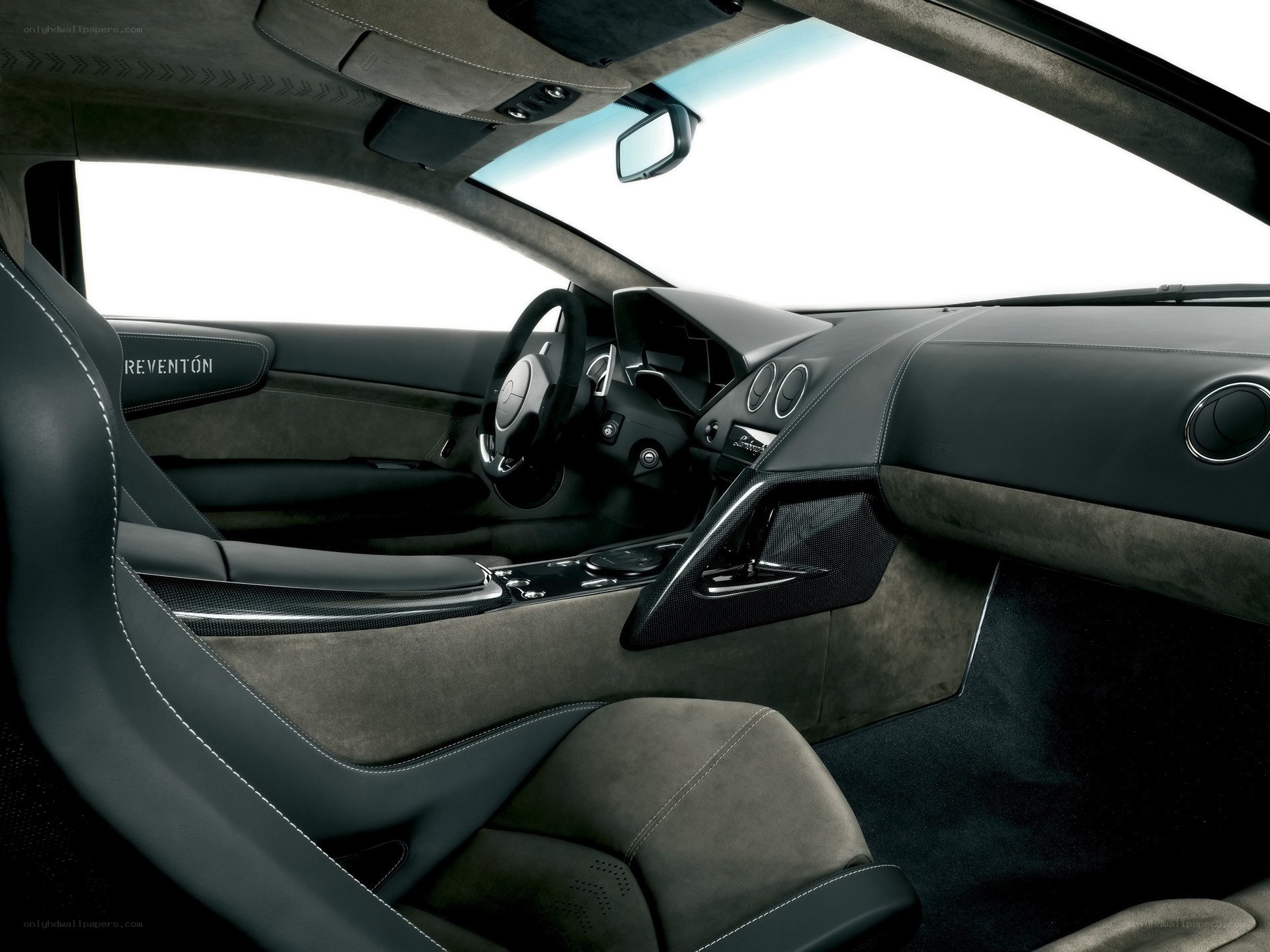 Reventon car interior