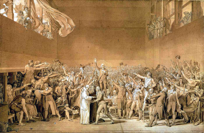 Revolutionary Assembly Scene