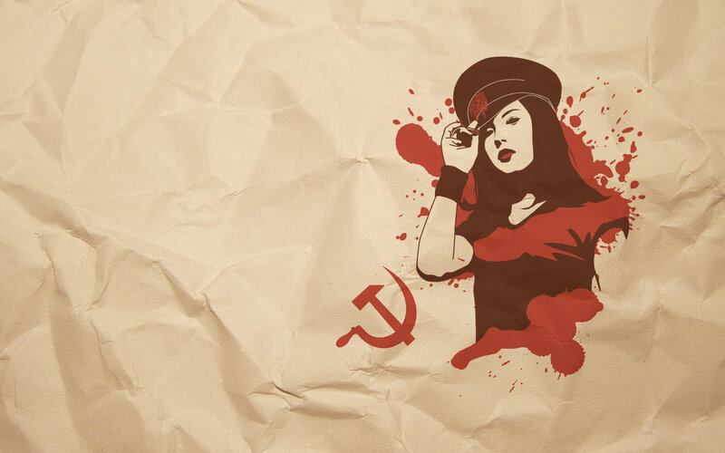 revolutionary woman illustration