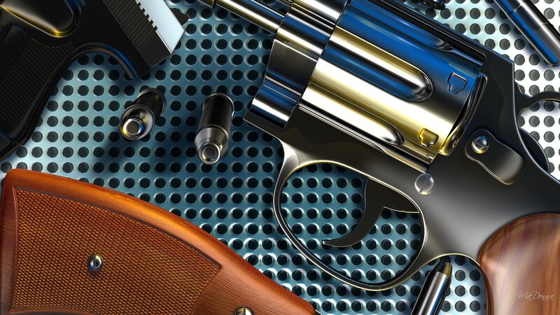 Revolver and Bullets