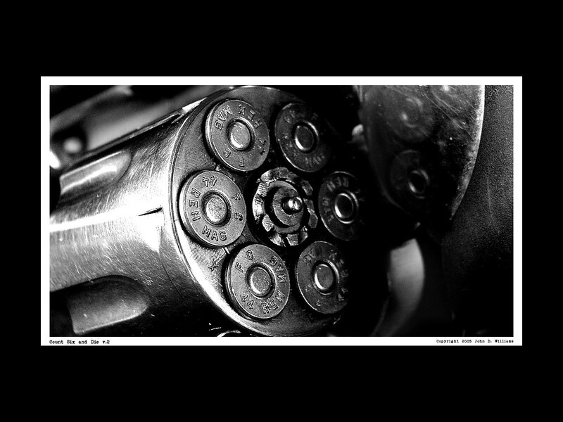 revolver cylinder close-up