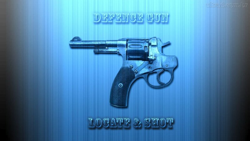 Revolver Gun — Blue