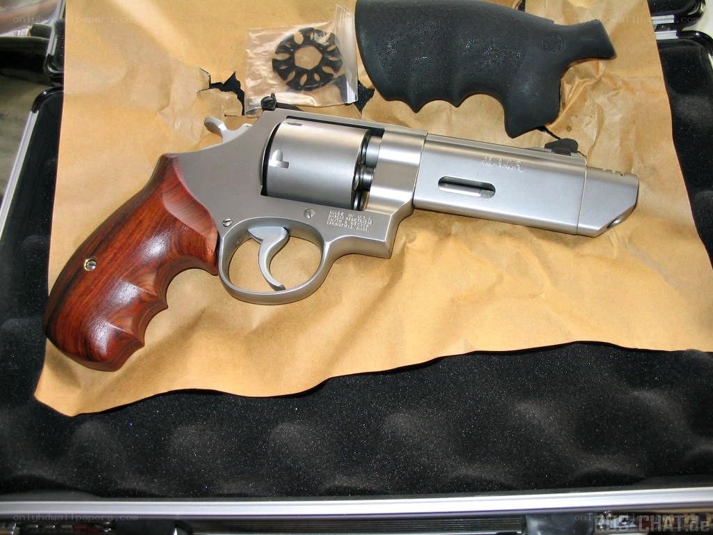 revolver in a case
