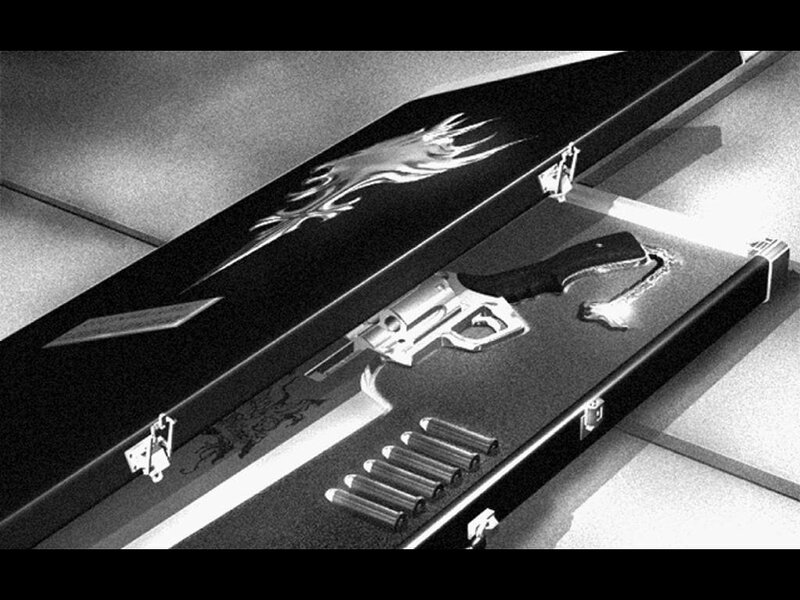 Revolver in Case