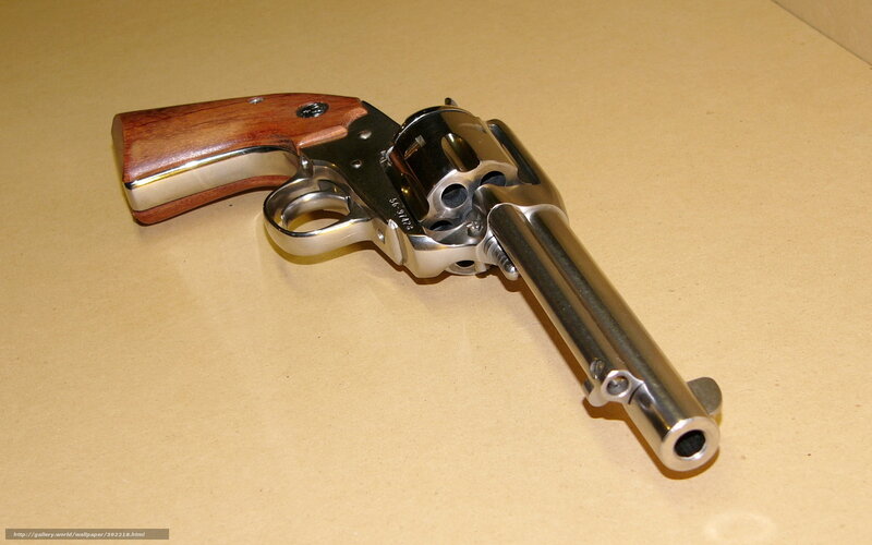 Revolver on Table