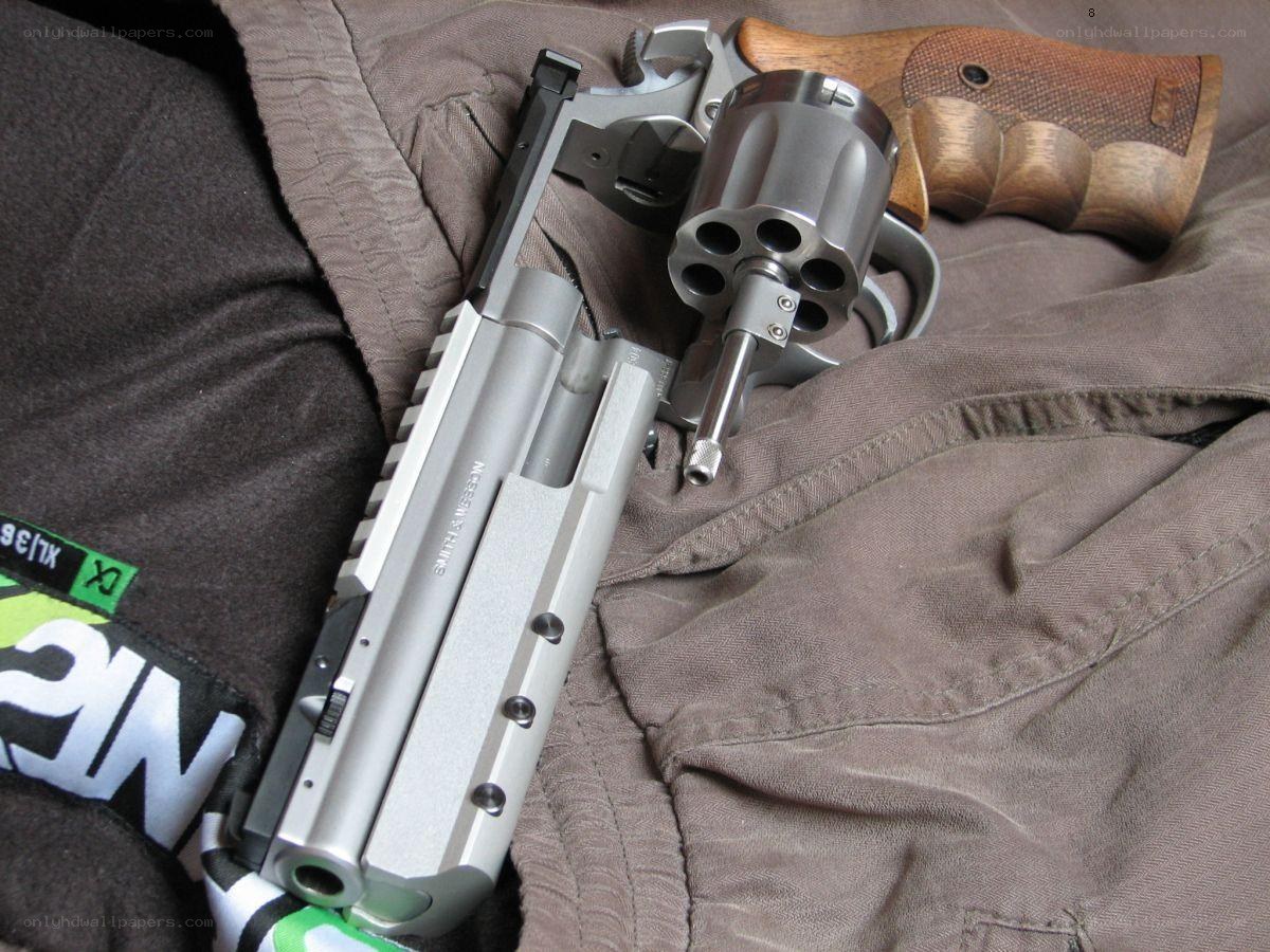 revolver with extended barrel