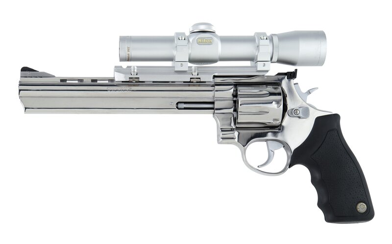 revolver with scope