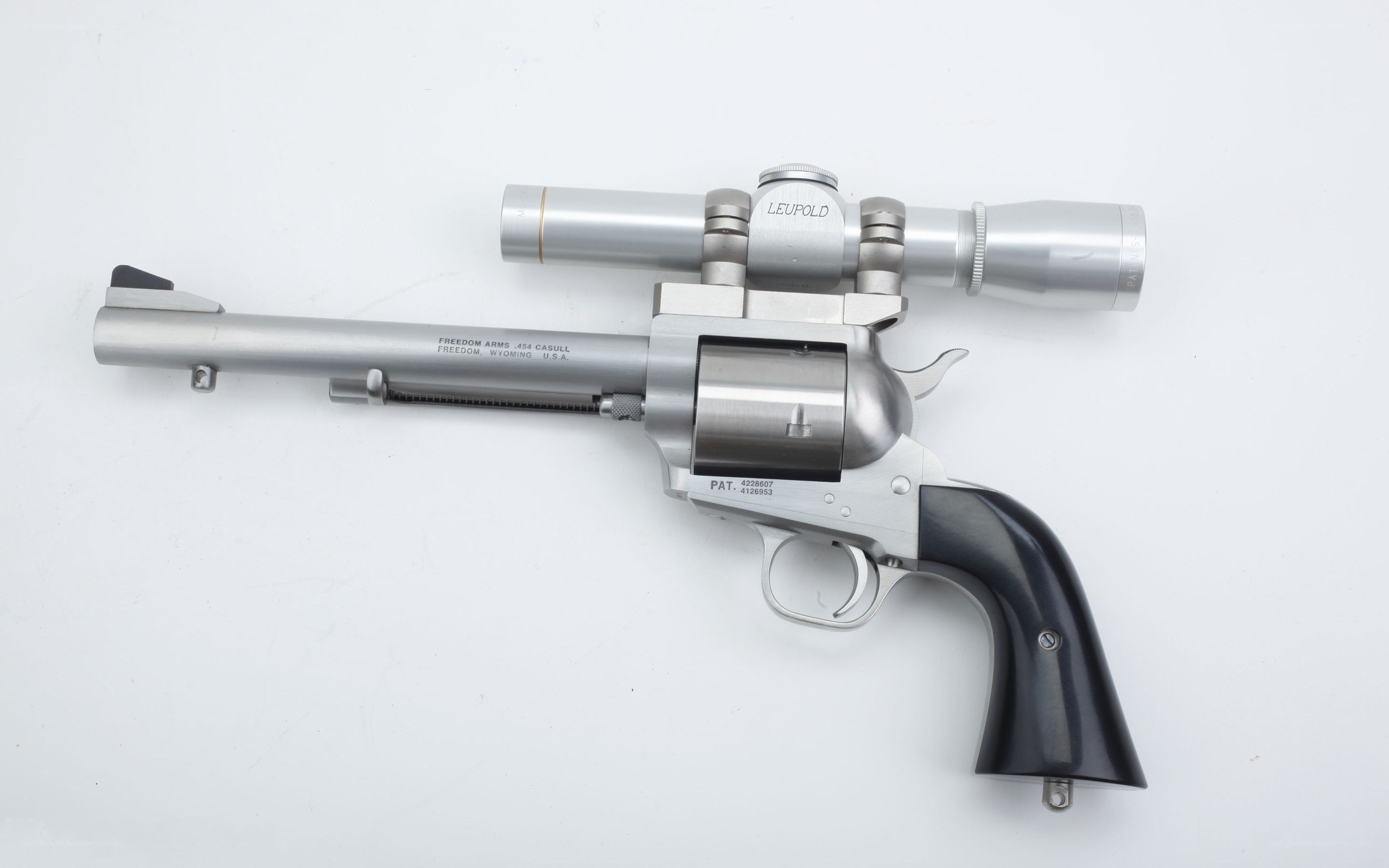 revolver with scope