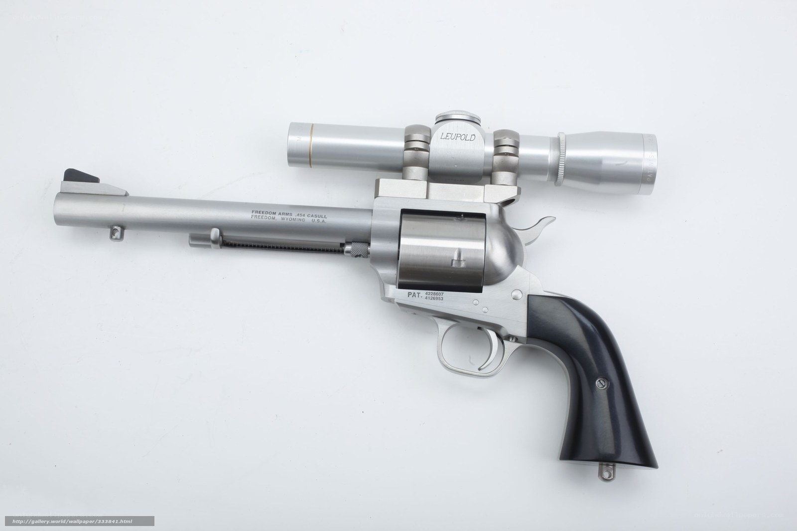 revolver with scope