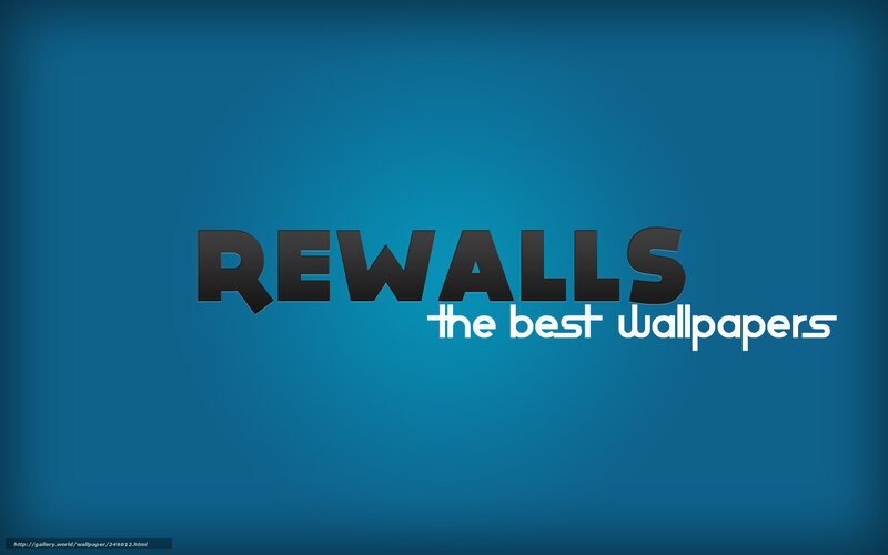Rewalls logo on blue