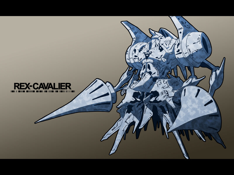 Rex-Cavalier mecha design