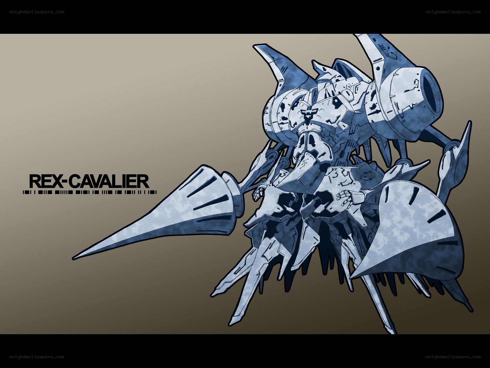 Rex-Cavalier mecha design