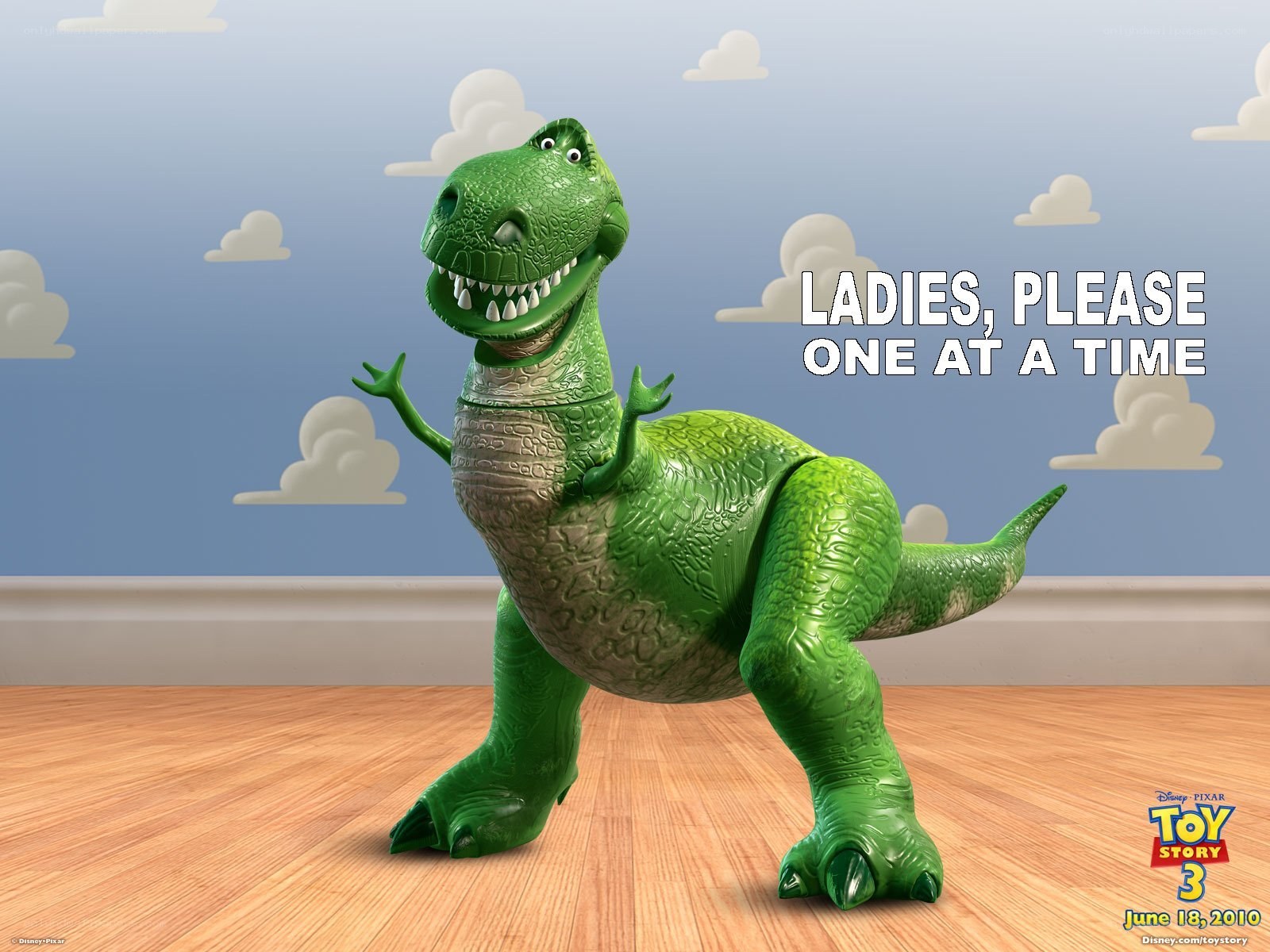 Rex from Toy Story 3