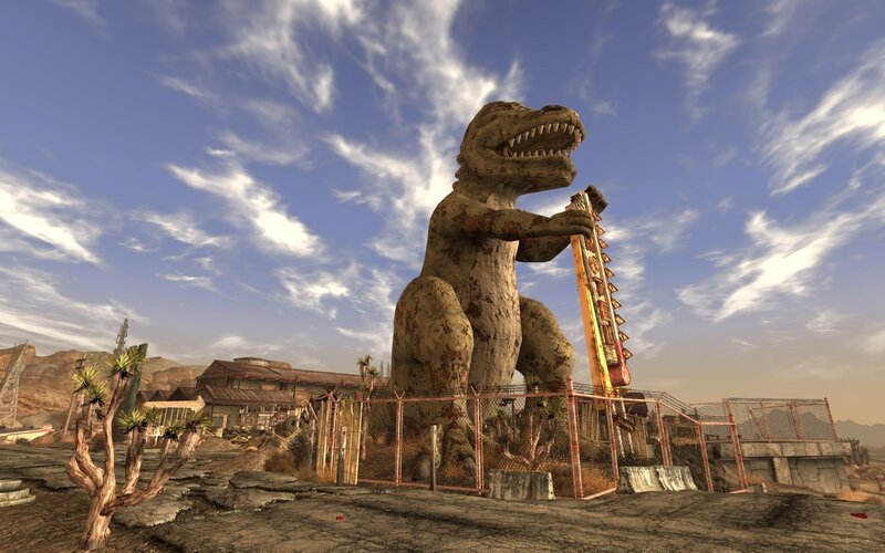 Rex the Dinosaur Statue