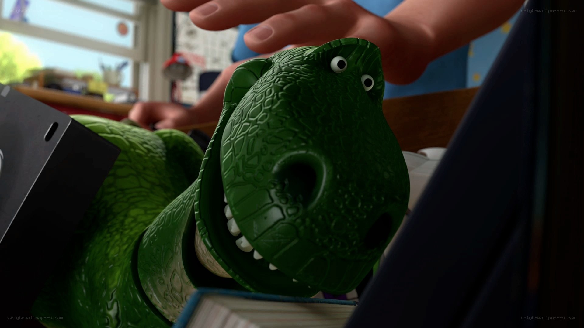 Rex the dinosaur toy