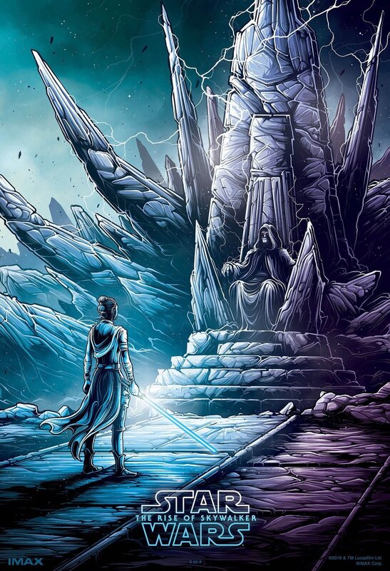 Rey Facing Sith Lord