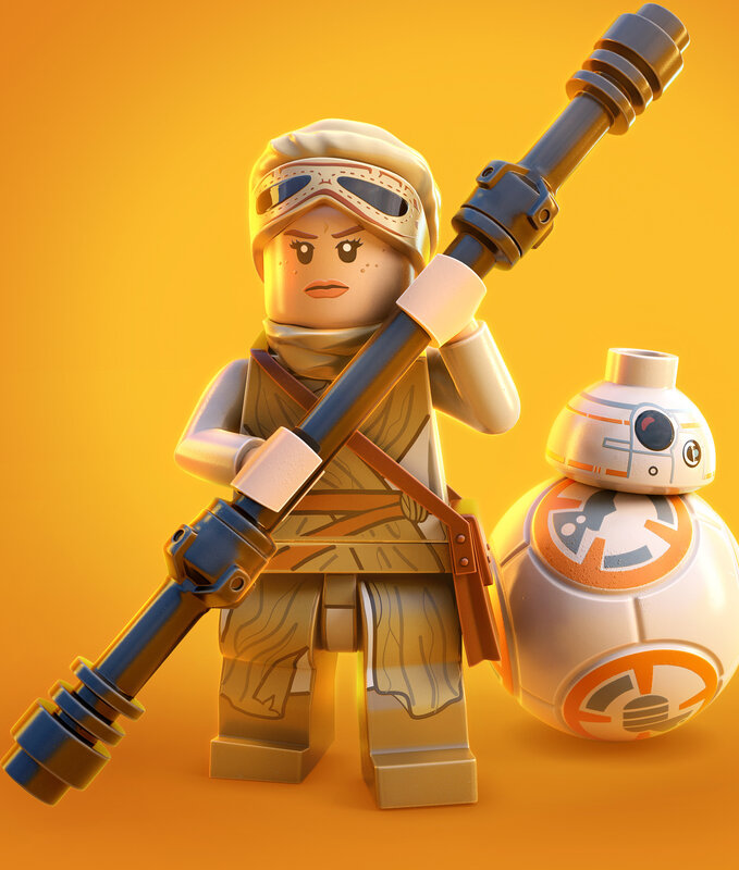 Rey with BB-8