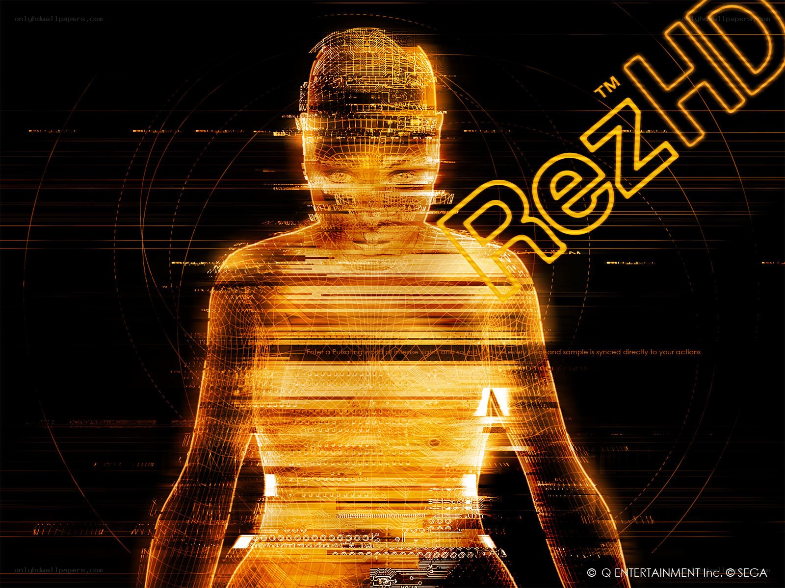 Rez HD promotional artwork