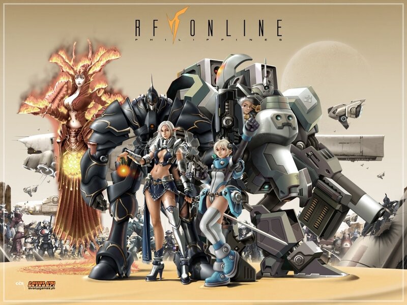 RF Online game promotional art