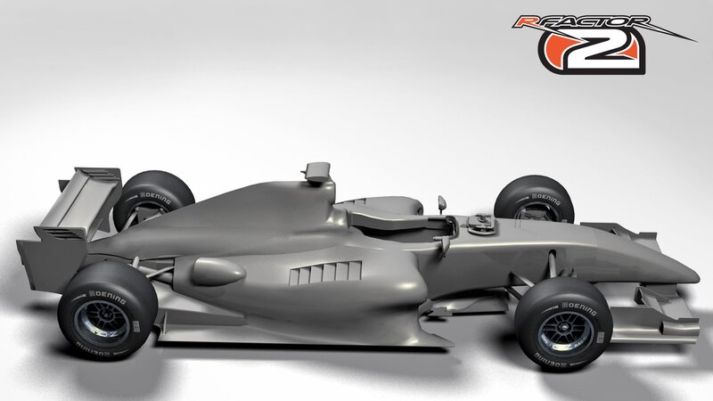 RFactor 2 race car model