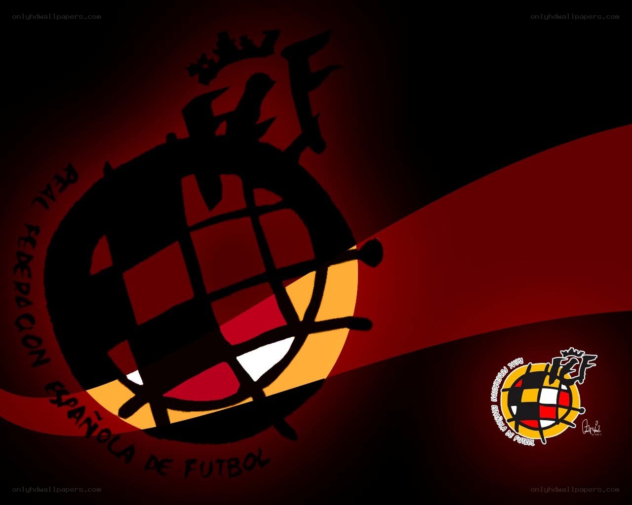 RFEF logo wallpaper