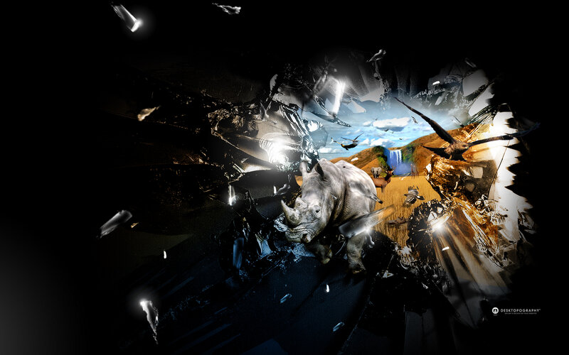Rhino breaking through digital barrier