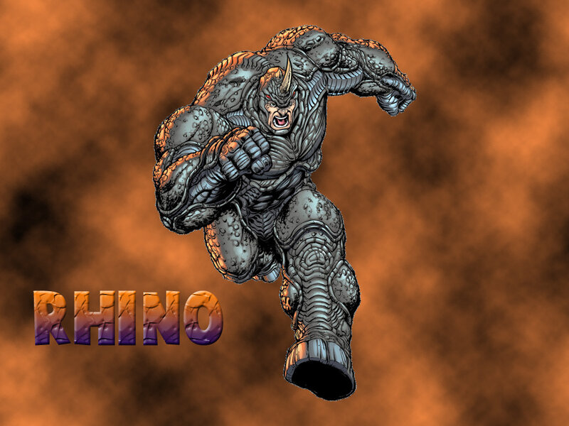 Rhino Character in Armor