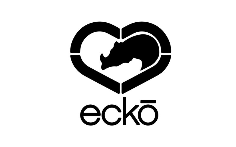 Rhino Silhouette in Heart