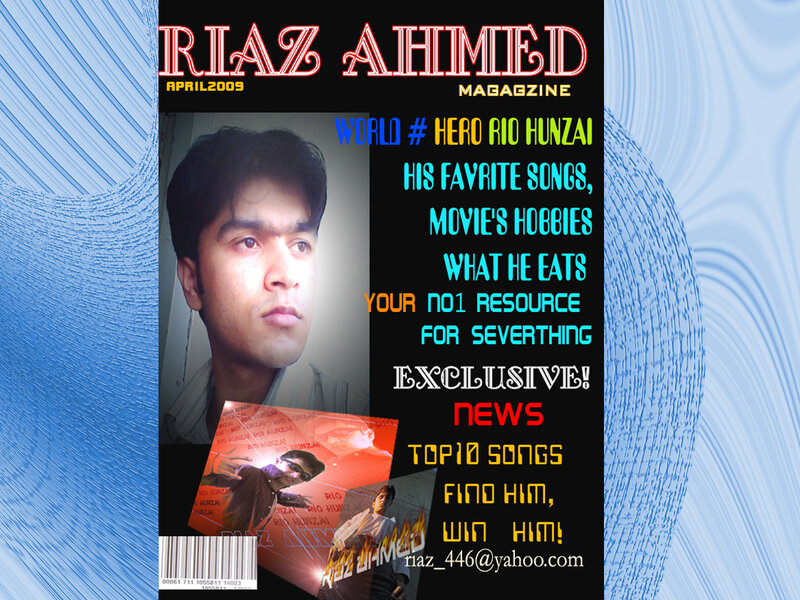 Riaz Ahmed magazine cover