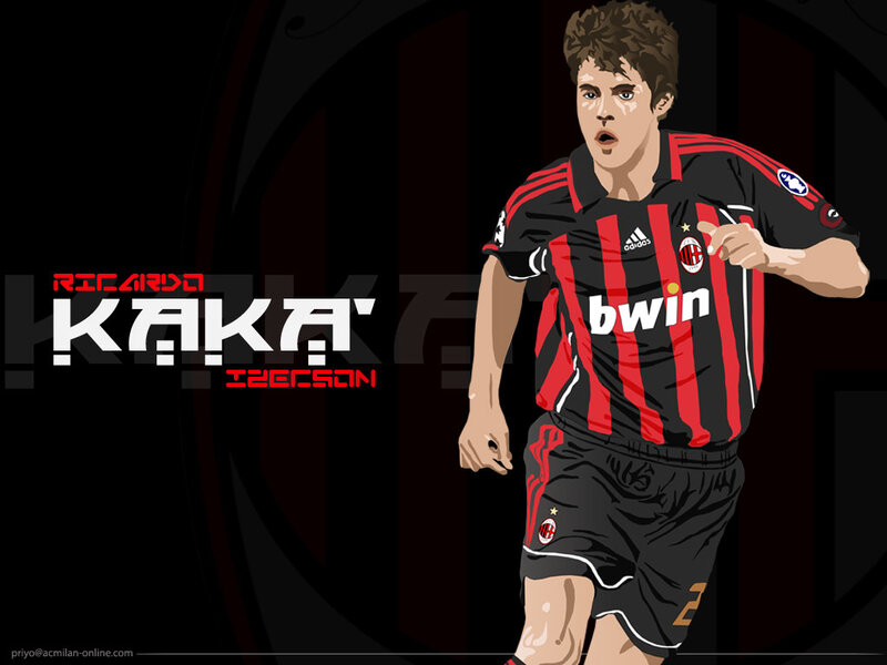 Ricardo Kaká AC Milan player art