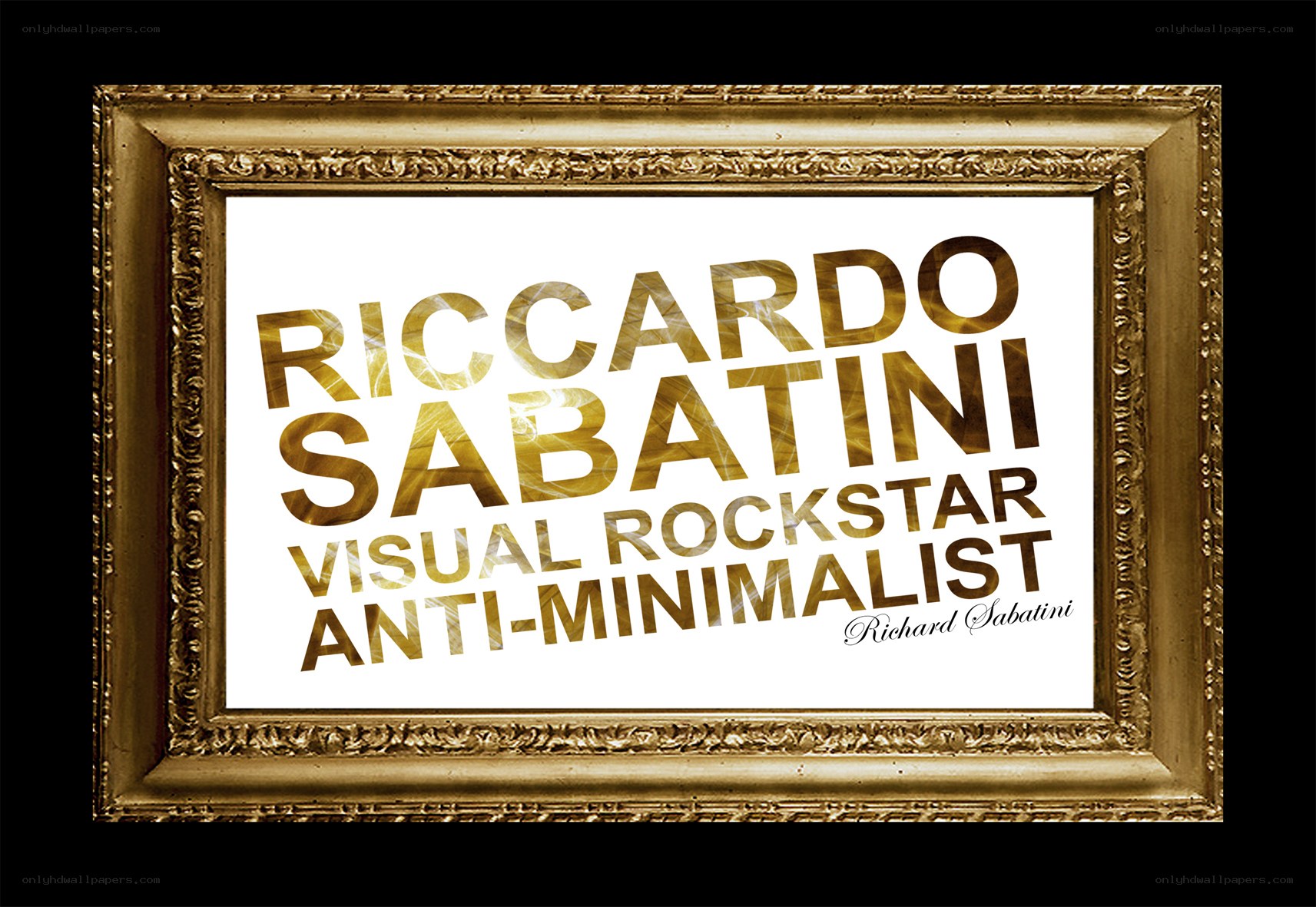 Riccardo Sabatini visual artist
