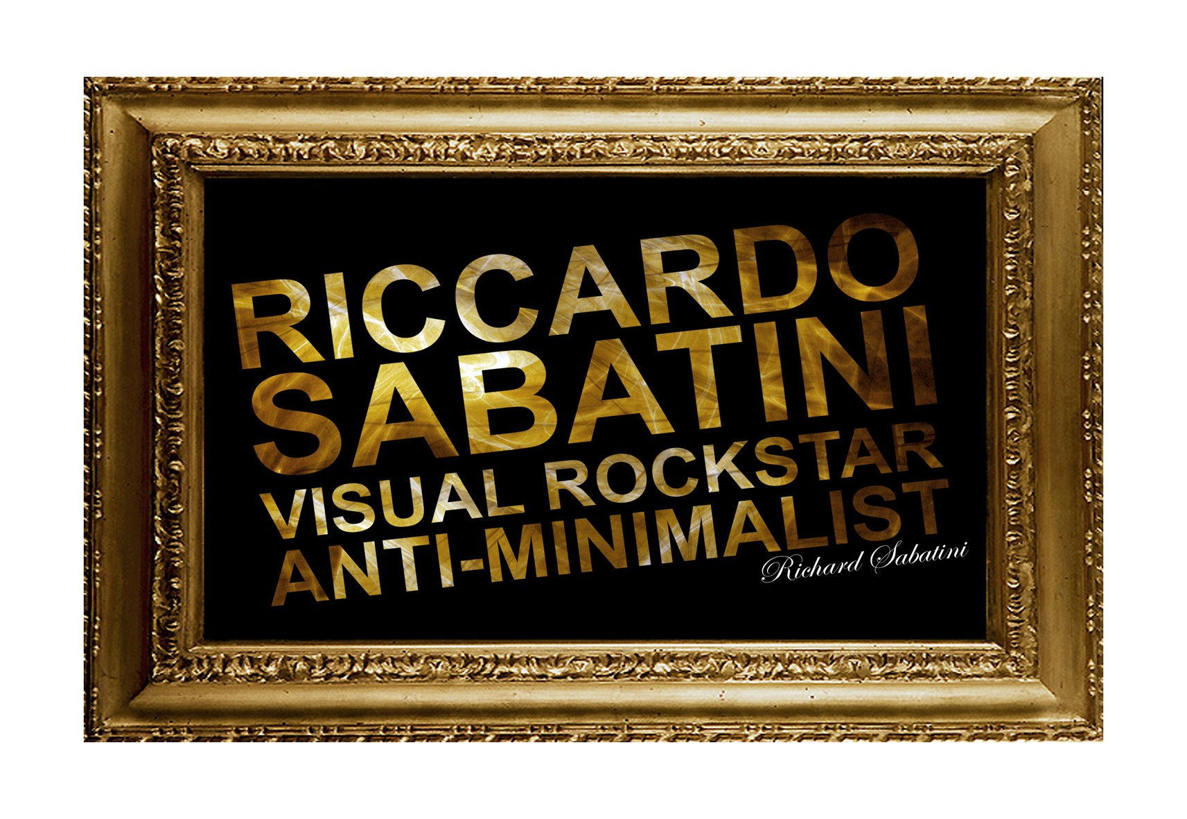 Riccardo Sabatini visual artist