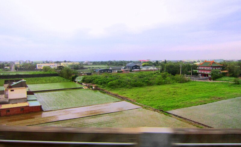 Rice Paddies and Village