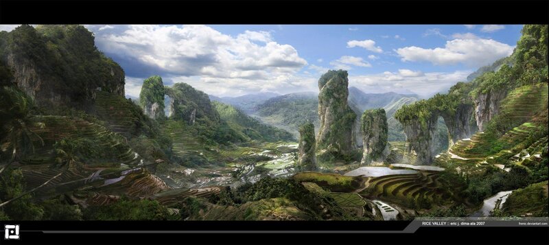 Rice Valley Landscape
